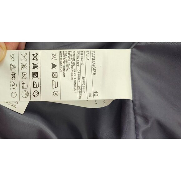 Sisley jacket size XS Lana Wool/Mohair - Picture 10 of 15